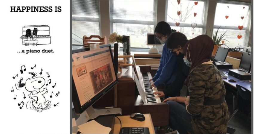 Pianos in libraries!